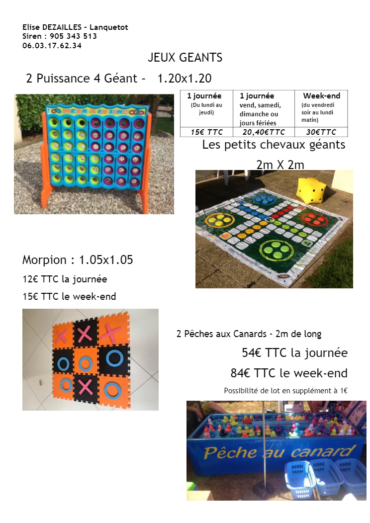 Tarif jeux particuliers 2022 1